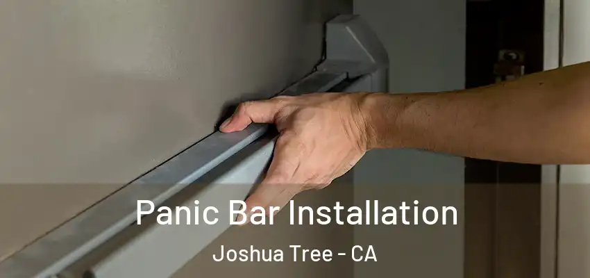  Panic Bar Installation Joshua Tree - CA